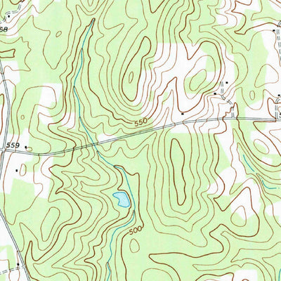 United States Geological Survey Rougemont, NC (1974, 24000-Scale) digital map