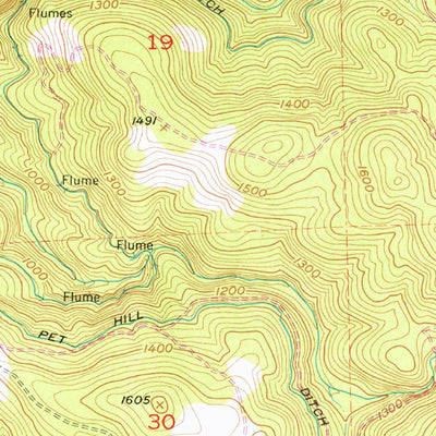 United States Geological Survey Rough And Ready, CA (1949, 24000-Scale) digital map