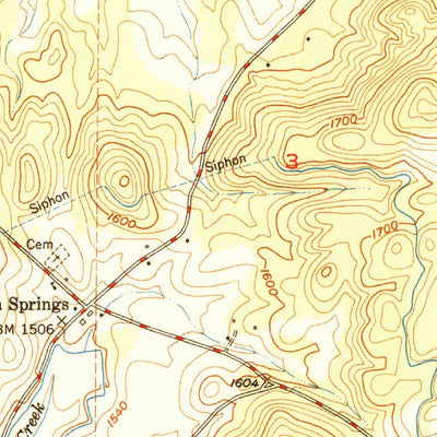 United States Geological Survey Rough And Ready, CA (1950, 24000-Scale) digital map