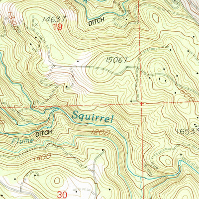 United States Geological Survey Rough And Ready, CA (1995, 24000-Scale) digital map