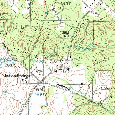 United States Geological Survey Rough And Ready, CA (1998, 24000-Scale) digital map