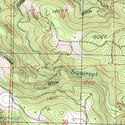 United States Geological Survey Rough And Ready, CA (1998, 24000-Scale) digital map