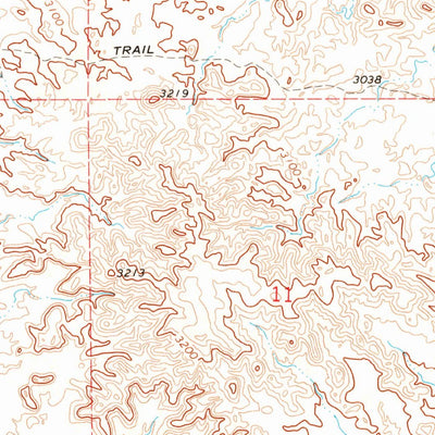 United States Geological Survey Rough Creek NE, MT (1969, 24000-Scale) digital map