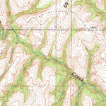 United States Geological Survey Rough Creek, OK (1985, 24000-Scale) digital map