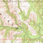 United States Geological Survey Rough Creek, OK (1985, 24000-Scale) digital map