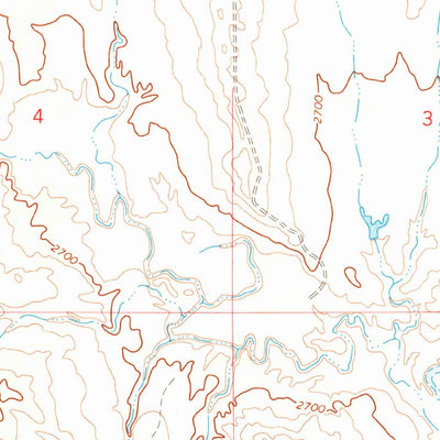 United States Geological Survey Rough Creek SW, MT (1969, 24000-Scale) digital map