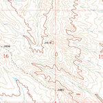 United States Geological Survey Rough Creek SW, MT (1969, 24000-Scale) digital map