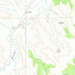 United States Geological Survey Rough Creek, WY (1971, 24000-Scale) digital map