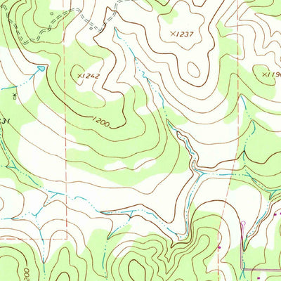 United States Geological Survey Rough Hollow, TX (1963, 24000-Scale) digital map