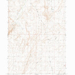 United States Geological Survey Rough Mountain NE, ID (1992, 24000-Scale) digital map