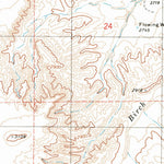 United States Geological Survey Rough Mountain NE, ID (1992, 24000-Scale) digital map