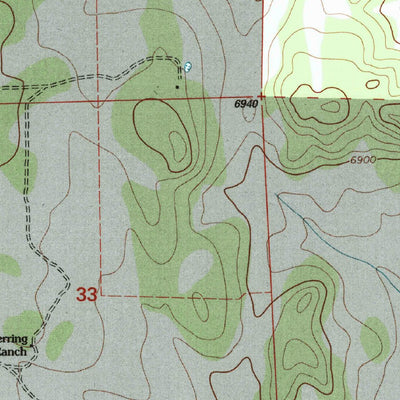 United States Geological Survey Rough Mountain, NM (1995, 24000-Scale) digital map