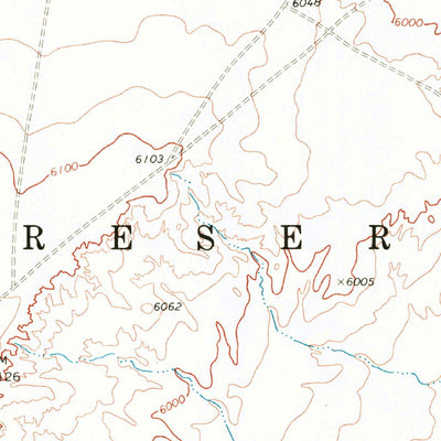United States Geological Survey Rough Rock, AZ (1968, 24000-Scale) digital map