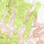 United States Geological Survey Rough Rock, AZ (1968, 24000-Scale) digital map