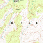 United States Geological Survey Rough Rock NW, AZ (1968, 24000-Scale) digital map