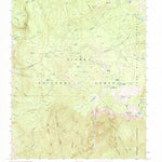 United States Geological Survey Rough Spur, CA (1992, 24000-Scale) digital map