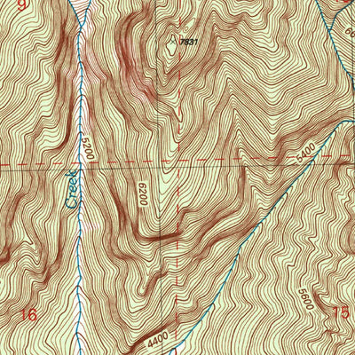 United States Geological Survey Rough Spur, CA (2004, 24000-Scale) digital map