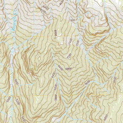 United States Geological Survey Rough Spur, CA (2021, 24000-Scale) digital map