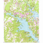 United States Geological Survey Round Bay, MD (1956, 24000-Scale) digital map