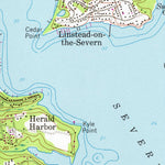 United States Geological Survey Round Bay, MD (1956, 24000-Scale) digital map