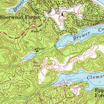 United States Geological Survey Round Bay, MD (1956, 24000-Scale) digital map