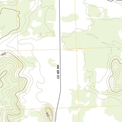 United States Geological Survey Round Bluff, WI (2022, 24000-Scale) digital map