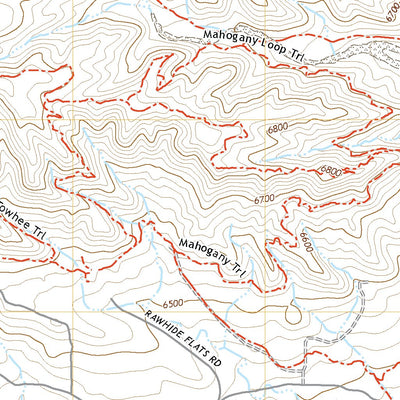 United States Geological Survey Round Butte, CO (2022, 24000-Scale) digital map