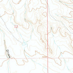 United States Geological Survey Round Butte, CO-WY (1967, 24000-Scale) digital map