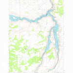 United States Geological Survey Round Butte Dam, OR (1962, 24000-Scale) digital map