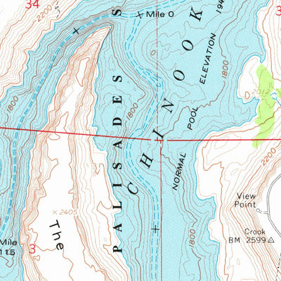 United States Geological Survey Round Butte Dam, OR (1962, 24000-Scale) digital map