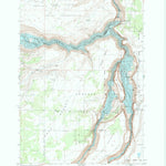United States Geological Survey Round Butte Dam, OR (1985, 24000-Scale) digital map
