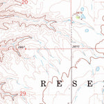 United States Geological Survey Round Butte, MT (1965, 24000-Scale) digital map
