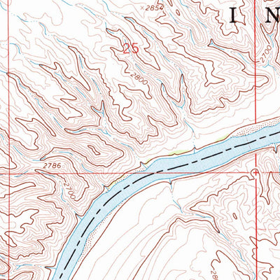 United States Geological Survey Round Butte, MT (1965, 24000-Scale) digital map