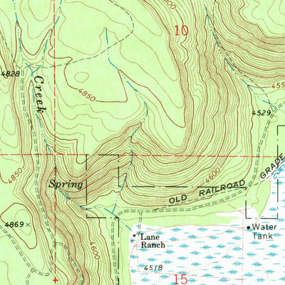 United States Geological Survey Round Butte, OR (1968, 24000-Scale) digital map