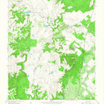 United States Geological Survey Round Hill, TX (1965, 24000-Scale) digital map