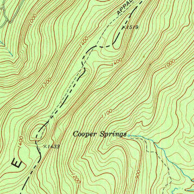 United States Geological Survey Round Hill, VA-WV (1970, 24000-Scale) digital map