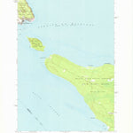 United States Geological Survey Round Island, MI (1964, 24000-Scale) digital map
