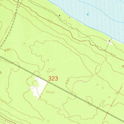 United States Geological Survey Round Island, MI (1964, 24000-Scale) digital map