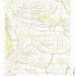 United States Geological Survey Round Lake, MS-AR (1982, 24000-Scale) digital map