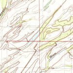 United States Geological Survey Round Lake, MS-AR (1982, 24000-Scale) digital map