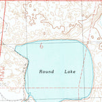 United States Geological Survey Round Lake, NE (1987, 24000-Scale) digital map