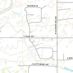 United States Geological Survey Round Mountain, CA (2021, 24000-Scale) digital map