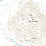 United States Geological Survey Round Mountain, CA (2021, 24000-Scale) digital map
