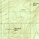 United States Geological Survey Round Mountain, ME (1985, 24000-Scale) digital map