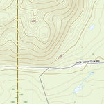 United States Geological Survey Round Mountain, ME (2021, 24000-Scale) digital map