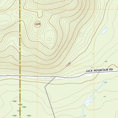 United States Geological Survey Round Mountain, ME (2021, 24000-Scale) digital map