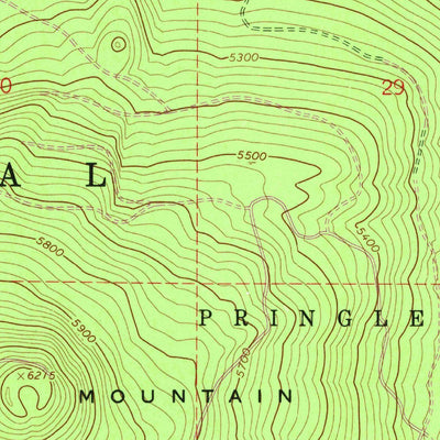 United States Geological Survey Round Mountain, OR (1963, 24000-Scale) digital map