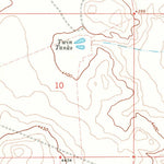 United States Geological Survey Round Mountain SE, NM (1967, 24000-Scale) digital map