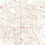 United States Geological Survey Round Mountain SE, NM (1967, 24000-Scale) digital map