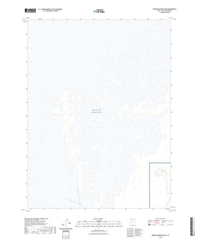 United States Geological Survey Round Mountain SW, UT (2023, 24000-Scale) digital map